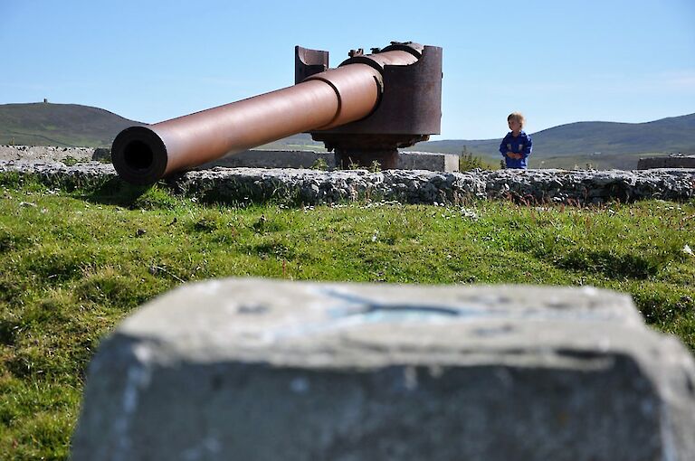 World War I Naval Gun - Aith