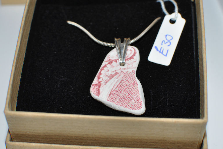 Large Sea Pottery Pendant (DW009) £30.00