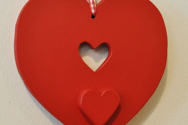 Hanging Red Heart Decoration (RP021) £7.00
