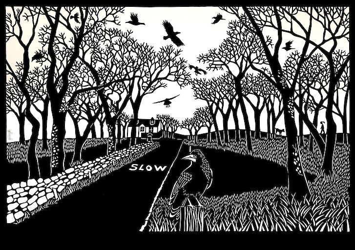 ‘Kergord Rooks’ - 2020 Paper cut