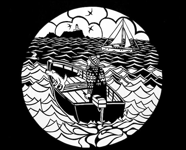 ‘Off Muckle Flugga’ - 2020 Paper cut